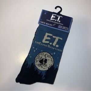Men's E.T. Crew Socks - Blue